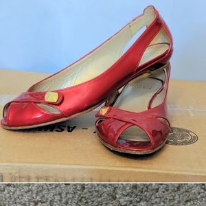 Genuine leather, Stuart weitzman, patent leather, fashion flats